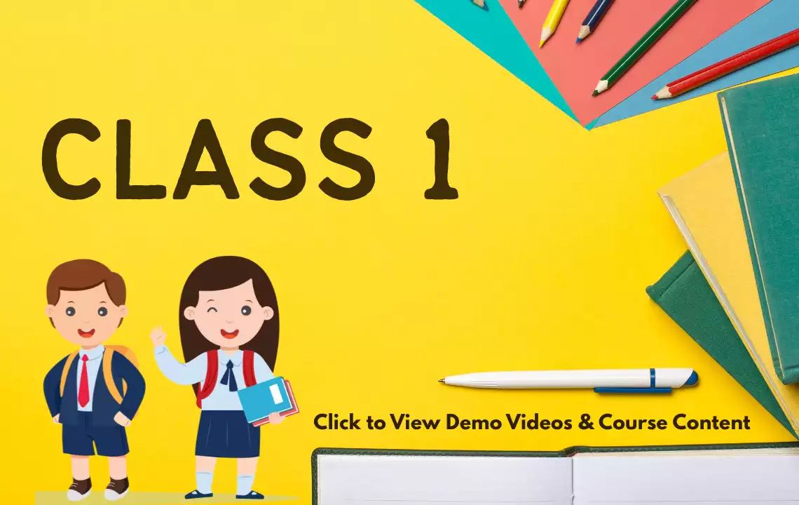 Class 1 (Hindi & English Medium)