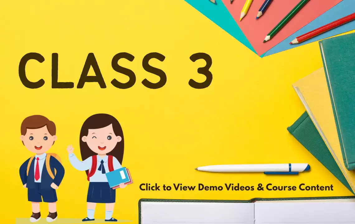 Class 3 (Hindi & English Medium)
