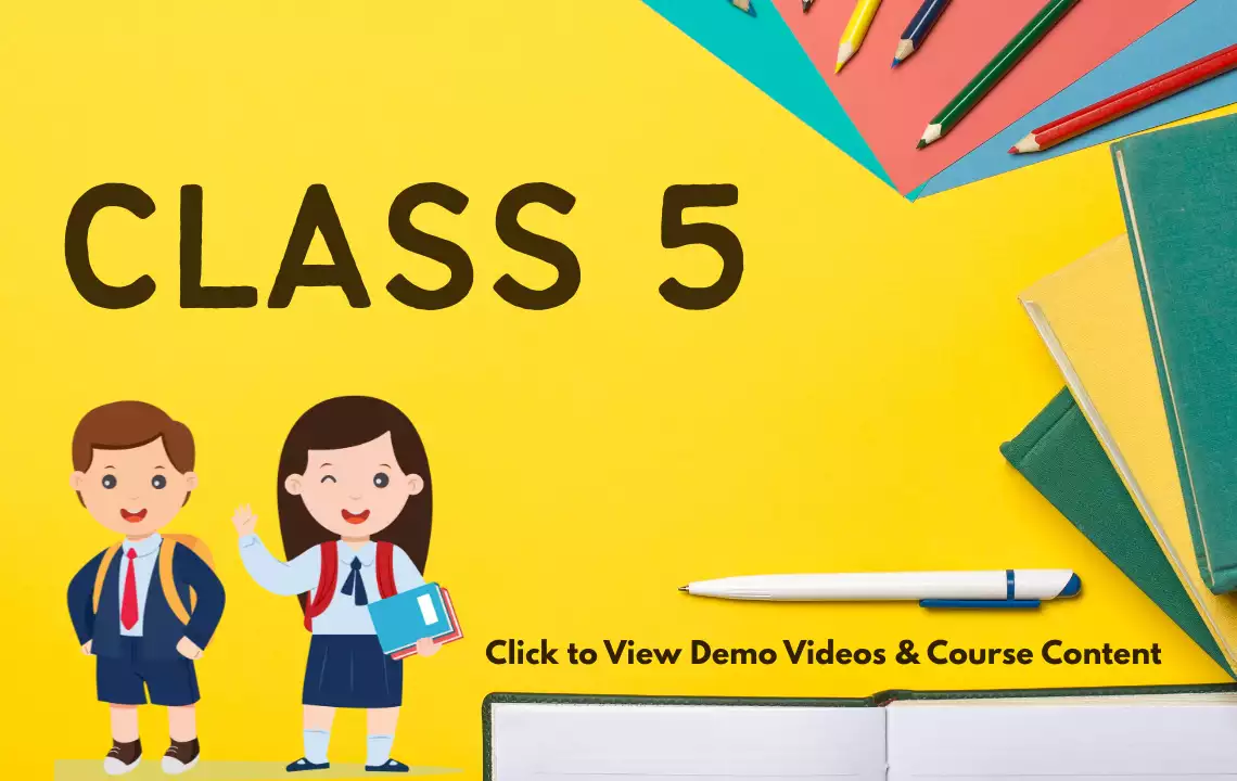 Class 5 (Hindi & English Medium)