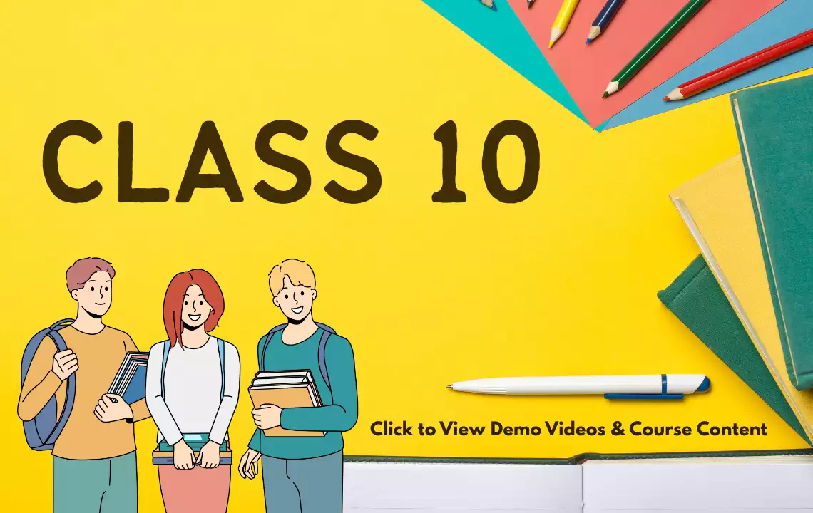 Class 10 (Hindi- English Medium)